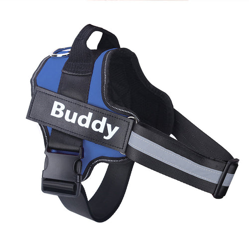 Personalized Dog Harness NO PULL Reflective Breathable Adjustable Pet