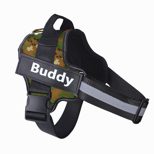 Personalized Dog Harness NO PULL Reflective Breathable Adjustable Pet